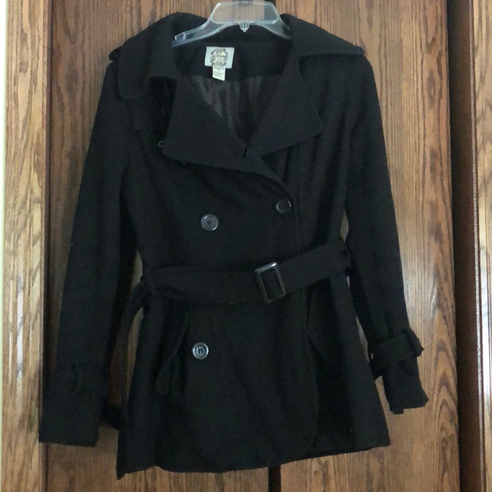 **LAST CALL!** Black Pea Coat Forever 21